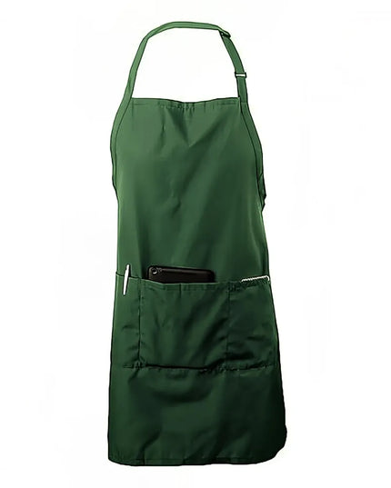 Tạp Dề Yếm Chef Revival 601BAO-3-HG 76.2 x 71.1 cm, Poly-Cotton, Xanh Hunter