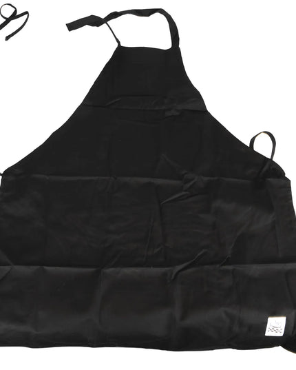 Tạp Dề Yếm Chef Revival 601NP-BK 86.4 x 71.1 cm, Poly-Cotton, Đen