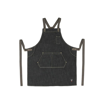 Tạp Dề Yếm Dây Chéo Lưng Winco BADN-3126 81 x 68 cm Poly-Cotton Dark Wash