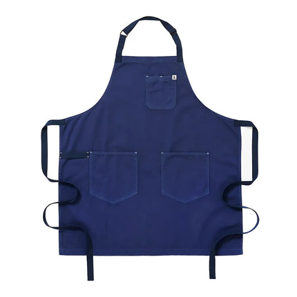 Tạp Dề Yếm Hedley & Bennett HB001793 84 x 76 cm Cotton Xanh French Blue