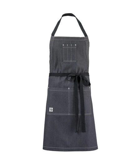 Tạp Dề Yếm Mercer Culinary M63206DEN 86 x 76 cm Poly-Cotton Xám Đậm
