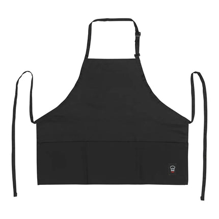 Tạp Dề Yếm Winco BA-2724K 61 x 70 cm Poly-Cotton Đen