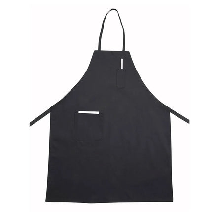 Tạp Dề Yếm Winco BA-PBK 83.8 x 66 cm, Poly-Cotton, Đen