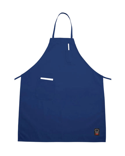 Tạp Dề Yếm Winco BA-PBL 83.8 x 66 cm, Poly-Cotton, Xanh