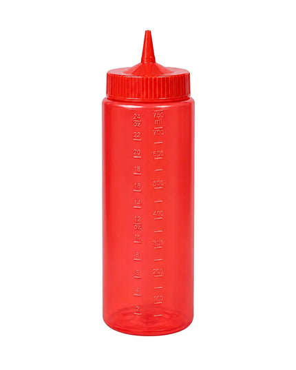 Thân Chai Bóp Định Lượng Vollrath 4924C-02 Màu Đỏ 710 ml