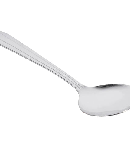 Thìa Súp Winco 0001-04 Thép Không Gỉ 18/0 Hoa Văn Dominion 15.2 cm