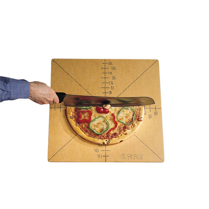 Thớt Cắt Pizza American Metalcraft MPCUT4 Vạch Chia 4 Hoặc 8 Phần, Gỗ Ép