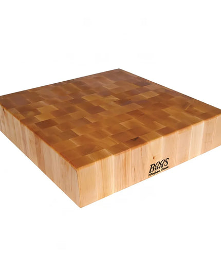 Thớt Chặt John Boos BB03, 76.2x76.2x15.2cm, Gỗ Phong Cứng, 2 Mặt