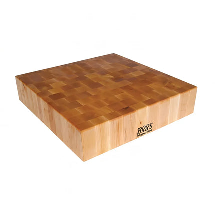 Thớt Chặt John Boos BB03, 76.2x76.2x15.2cm, Gỗ Phong Cứng, 2 Mặt