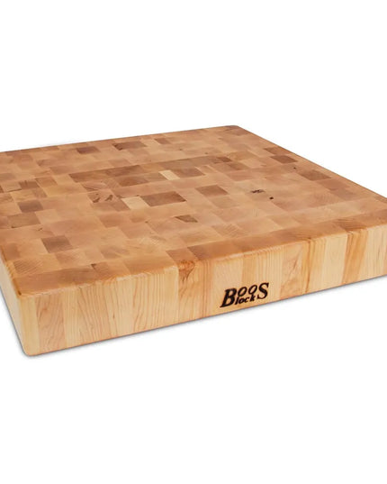 Thớt Chặt John Boos CCB1818-225, 45.7x45.7x5.7cm, Gỗ Phong Cứng, 2 Mặt
