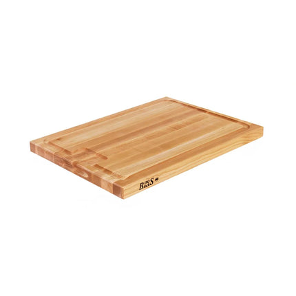 Thớt Gỗ John Boos AUJUS2015 50.8 x 38.1 x 3.8 cm, Rãnh Hứng Nước, Tay Cầm 2 Bên