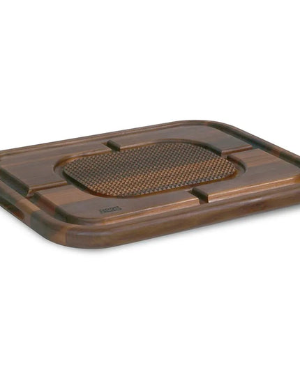 Thớt Gỗ Óc Chó John Boos WAL-MN2418150-SM 45.7 x 61 x 5.7 cm, Rãnh, Tay Cầm & Khay Hứng