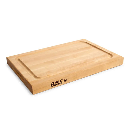 Thớt Gỗ Phong Cứng John Boos BBQBD 30.5 x 45.7 cm, Rãnh Viền, 2 Mặt Dùng
