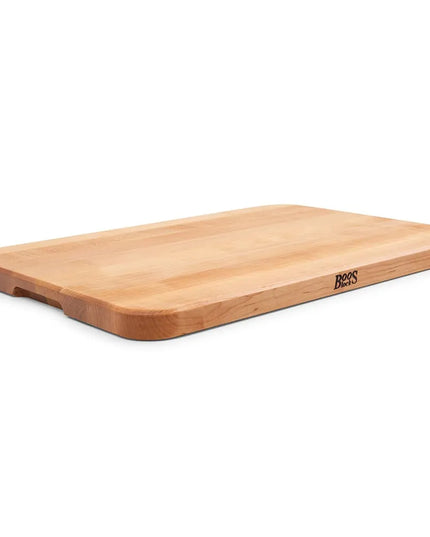 Thớt Gỗ Phong John Boos CB4C-M171201 43.2 x 30.5 x 2.5 cm, Tay Cầm Rãnh Ngón