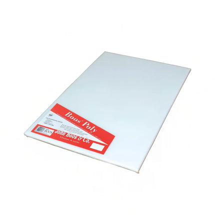 Thớt Nhựa Poly Hai Mặt John Boos P1036 30.5 x 45.7 x 1.9 cm Màu Trắng