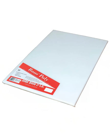 Thớt Nhựa Poly Hai Mặt John Boos P1082 45.7 x 61 x 2.5 cm Màu Trắng