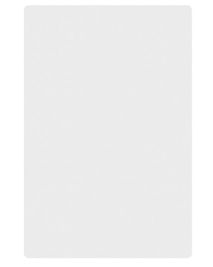 Thớt Nhựa Thunder Group PLCB201505WH 38 x 51 cm, Trắng