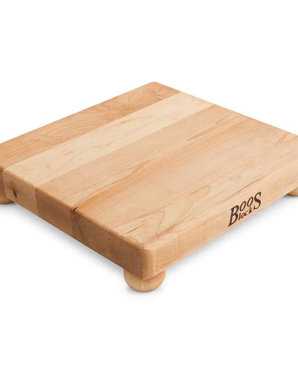Thớt Vuông John Boos B12S 30.5 cm, Gỗ Maple, Chân Gỗ