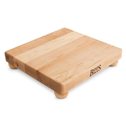 Thớt Vuông John Boos B12S 30.5 cm, Gỗ Maple, Chân Gỗ