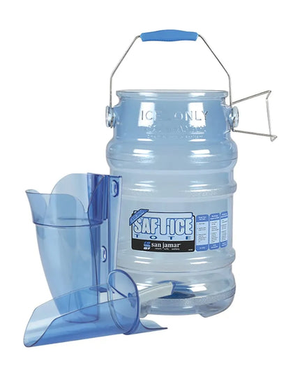 Thùng Đựng Đá Tròn San Jamar SI8500 22.7 l, Xanh