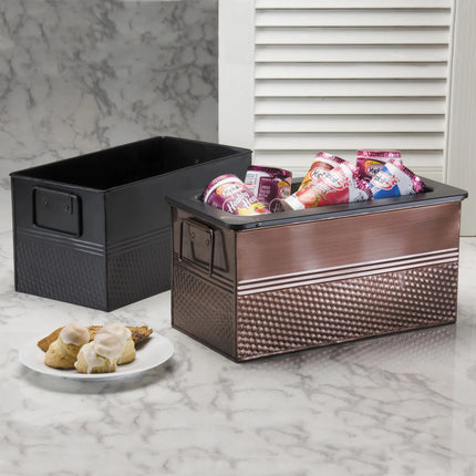 Thùng Làm Lạnh Hình Chữ Nhật American Metalcraft BEVB6612 31.1 cm x 15.9 cm x 15.2 cm, Đen