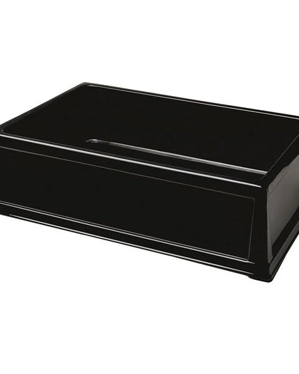 Thùng Làm Lạnh Hình Chữ Nhật Geneva 296 - 50.8 cm x 30.5 cm x 15.2 cm, Nhựa, Đen