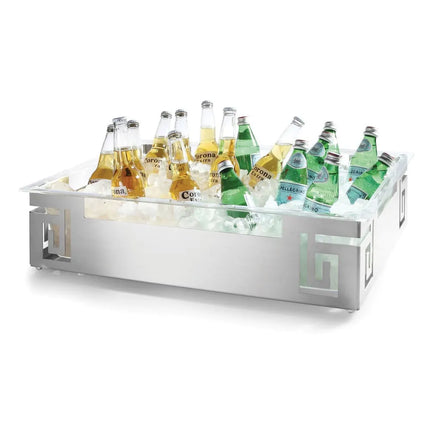 Thùng Làm Lạnh Hình Chữ Nhật Rosseto SM213 65 cm x 45.2 cm x 16.5 cm, Inox