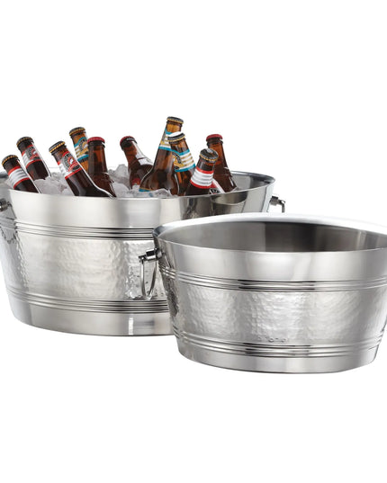 Thùng Làm Lạnh Tròn American Metalcraft DWBT185 27.4 lít - Đường Kính 47 cm x Cao 22.9 cm, Inox