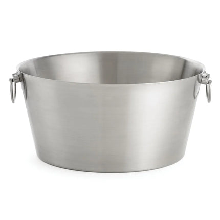 Thùng Làm Lạnh Tròn Tablecraft BT199 25.5 lít - 48.3 cm x 22.9 cm, Inox