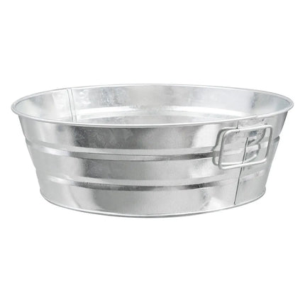 Thùng Phục Vụ Tròn American Metalcraft MTUB10 Có Tay Cầm Hai Bên 1597 ml - 24.1 cm x 8.3 cm, Thiếc