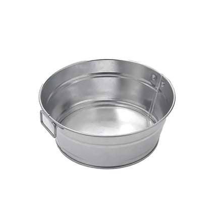 Thùng Phục Vụ Tròn American Metalcraft MTUB83 Có Tay Cầm Hai Bên 1094 ml - 20.3 cm x 7.9 cm, Thiếc