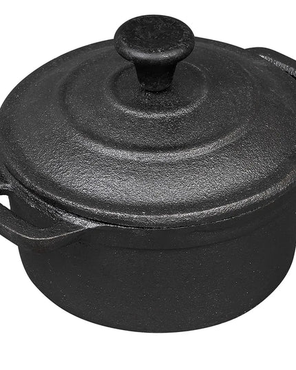 Tô Hầm Tròn Gang Đen Tablecraft CW30110 240 ml