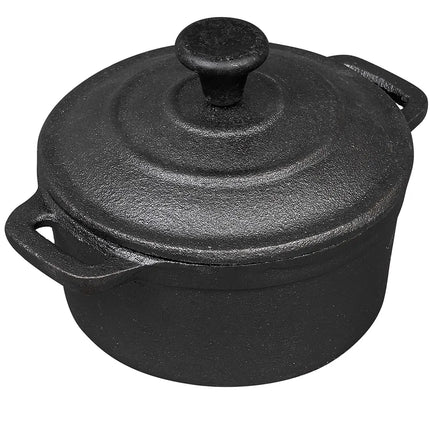 Tô Hầm Tròn Gang Đen Tablecraft CW30110 240 ml