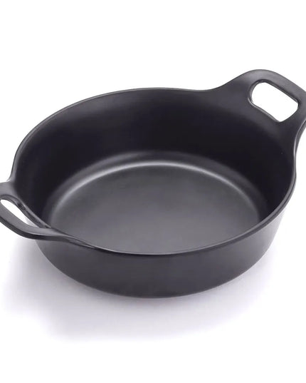 Tô Hầm Tròn Melamine Đen American Metalcraft MCR72 1.1 l