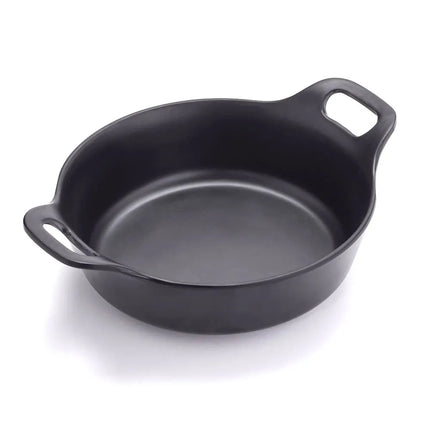 Tô Hầm Tròn Melamine Đen American Metalcraft MCR72 1.1 l