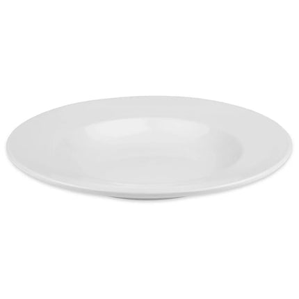 Tô Mì Tròn Libbey 840-370-200 - 30 cm, 591 ml, Sứ Viền Cuộn, Trắng, Porcelana