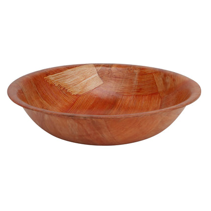 Tô Salad Gỗ Đan Tablecraft 205 14 cm, Gỗ Mahogany, Đáy Tròn, 4 Lớp