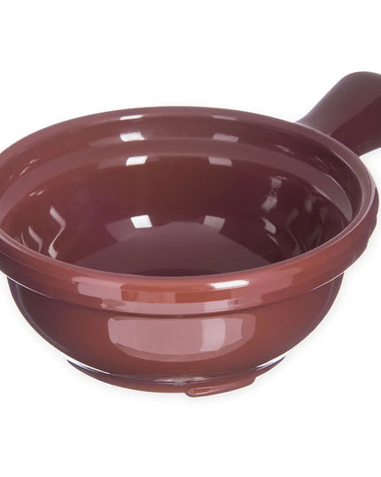 Tô Súp Tròn Có Tay Cầm Carlisle 700628 - 11.7 cm, 237 ml, Nhựa, Màu Lennox Brown