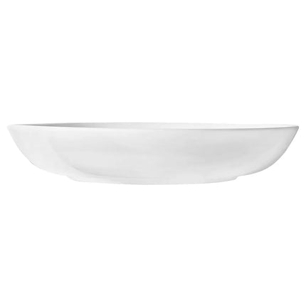 Tô Tròn Libbey 840-355-008 1833 ml - 28 cm, Thấp, Trắng Sáng, Sứ Porcelana
