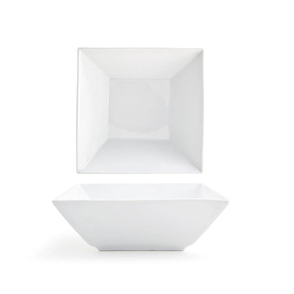 Tô Vuông Kyoto™ Front of the House BBO006WHP10 1774 ml - 23 x 23 cm, Sứ Porcelain, Trắng