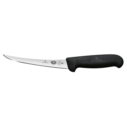 VICTORINOX | Fibrox Boning Knife – Curved Flexible Blade - 15 cm Blade