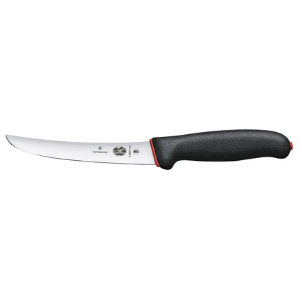 VICTORINOX | Fibrox Boning Knife – Straight Edge - 15 cm Blade - Black/Red Handle