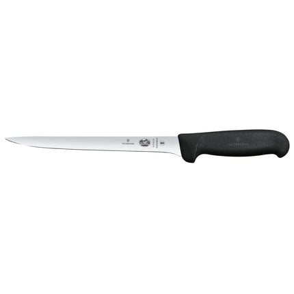 VICTORINOX | Fibrox Filleting Knife – Flexible Blade, Straight Edge - 20 cm Blade
