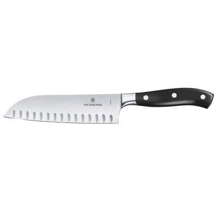 VICTORINOX | Grand Maître Vegetable Knife 80 mm – Straight Edge - Black Handle - Stainless Steel Blade