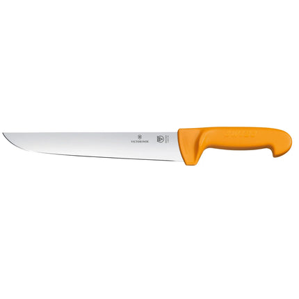 VICTORINOX | SWIBO Butcher Knife – 210 mm Blade - Orange Handle