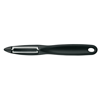 VICTORINOX | Universal peeler with serrated blade - Black