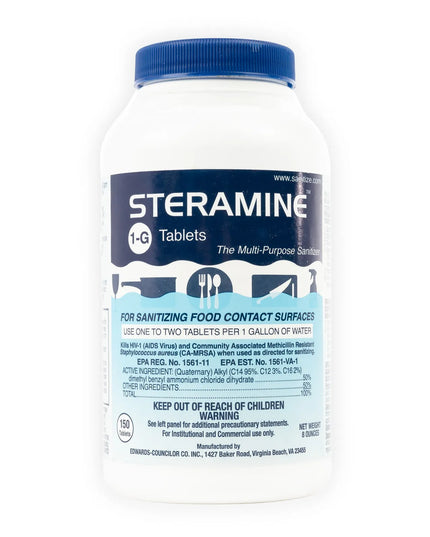 Viên Khử Trùng Steramine Edwards-Councilor 1G 150 Viên/Chai