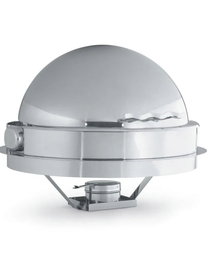 Vollrath 4634110 Round Chafer w/ Roll-Top Lid & Chafing Fuel Heat