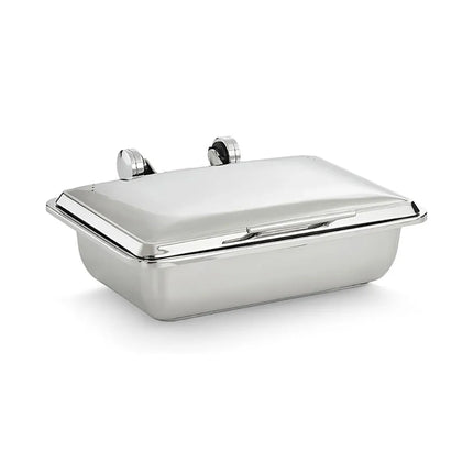 Vollrath 4644015 8 3/10 qt FullSize Induction Chafer w/ Solid Lid, Stainless
