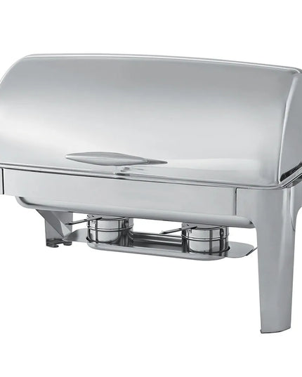 Vollrath T3500 Full Size Chafer w/ Roll-top Lid & Chafing Fuel Heat